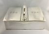 Edwardian Era English Sterling Silver Cigar Humidor