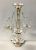 Edwardian Silver Plate Epergne with Three Hanging Baskets