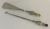 Edwardian Sterling Handled Thistle Design Shoehorn & Button Hook