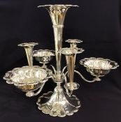 Edwardian Sterling Silver Epergne