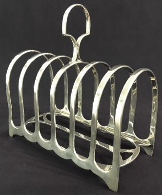 Edwardian Sterling Silver Toast Rack