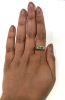 Vintage Emerald and Diamond Ring