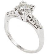 Diamond Engagement Ring in Platinum
