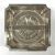 English Art Deco Sterling Silver Inkwell, By Silversmiths Carrington