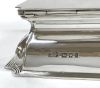 English Art Deco Sterling Silver Inkwell, By Silversmiths Carrington