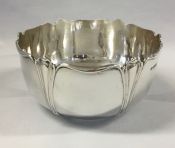 English Art Nouveau Sterling Silver Bowl, Hallmarked for Sheffield 1905