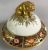 English Imari Bone China Covered Mantle Urns