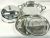 English Silver Plate Covered Round Entree Dish