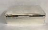 English Sterling Silver Cigarette Box