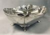 English Sterling Silver Footed Basket, Sheffield 1922