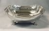 English Sterling Silver Footed Basket, Sheffield 1922