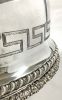 English Victorian Silver Plate Meat Dome With Well and Tree Platter