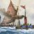 English Water Colour Painting by William Stewart