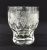 Etched Crystal Whiskey Glasses, English, Early 20th Century