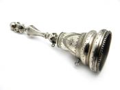 Tussie Mussie Etched Silver