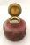 European Acid Etched Cameo Glass Inkwell, circa 1890