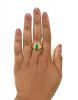 Vintage Emerald and Diamond Ring