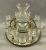 F. & c. Osler Cut Crystal and Ormolu Frame Epergne, England, circa 1885