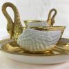 French Swan Sauce Boats
