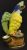 Faience Parrot Figure, French, Late 19th Century