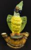 Faience Parrot Figure, French, Late 19th Century
