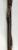Figural Carved Hardwood Walking Stick of a Serpent Slithering