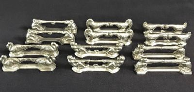 Figural Silver Plate Knife Rests