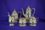 Sterling Silver Tea and Coffee Set