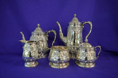 Sterling Silver Tea and Coffee Set