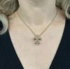 Vintage Fleur De Lys Brooch and Pendant