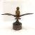 Franz Bergman Austrian Bronze Hood Ornament