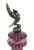 French 19th Century Decanter, Decorated In A Medieval Manner