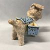 French Art Deco Earthenware Dog by Louis Auguste Dage (1885-1963)