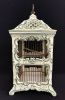 Vintage French Faience Pottery Birdcage