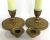 French Opaline Glass Candlesticks, French circa 1840