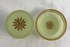 French Opaline Hinged Glass Box and Bowl