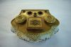 French Porcelain and Ormolu Inkstand