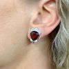 Vintage Garnet Earrings