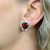 Vintage Garnet Earrings