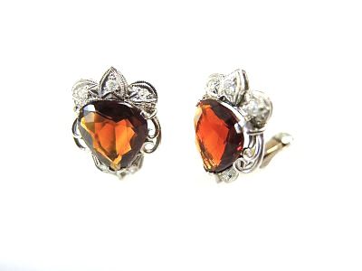 Vintage Garnet Earrings
