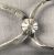 Georg Jensen Blossom Pattern Sterling Silver Tongs