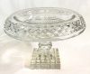 Georgian Anglo-Irish Cut Glass Footed Compote, Early 19th Century