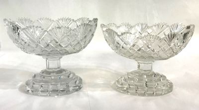 Georgian Anglo-Irish Sweetmeat Compotes, Early 19th Century