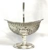Georgian Irish Sterling Silver Sugar Basket