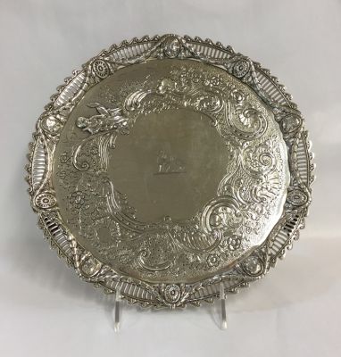 Georgian Sterling Silver Salver