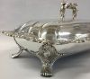 Georgian Style Silver Plate Asparagus Dish
