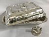 Georgian Sterling Silver Pair of Entree Dishes & Covers