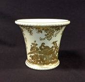 Gold Aves Cache Pot by Royal Crown Derby