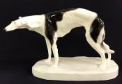 Goldscheider Ceramic Figure of a Borzoi Wolfhound