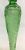 Pairpoint Green Glass Centrepiece Bowl and Candlesticks